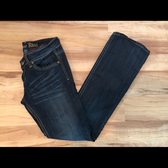 🌻2/$40 NWOT antique rivet jeans - Picture 3 of 4